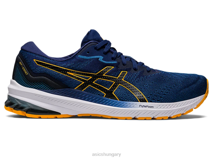 asics azúrkék/fekete magyarország N2T2933