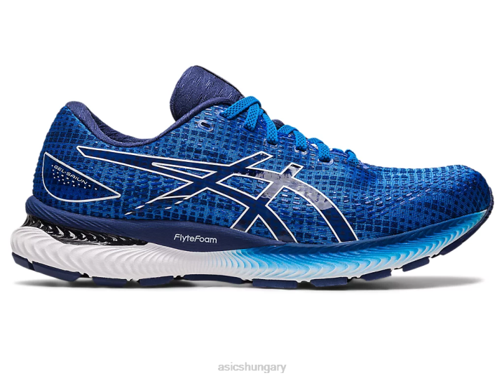 asics elektromos kék/fehér magyarország N2T2496