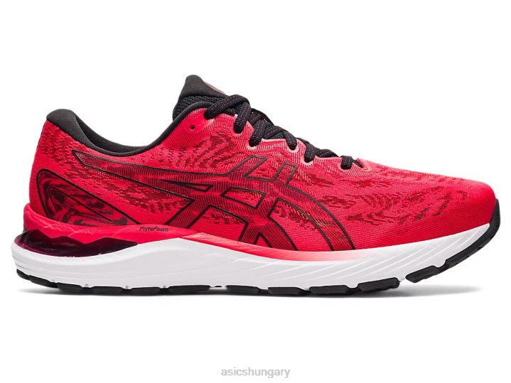 asics elektromos piros/fekete magyarország N2T21856