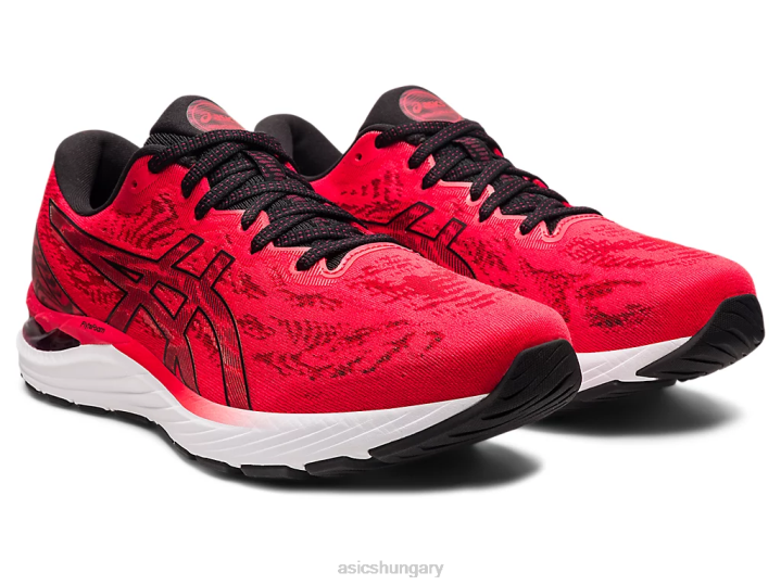 asics elektromos piros/fekete magyarország N2T21856