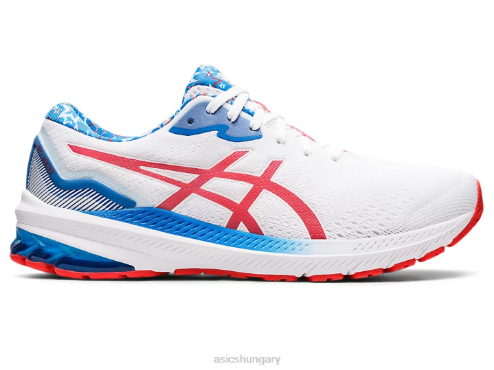 asics fehér/elektromos piros magyarország N2T21278