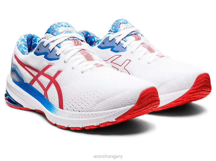 asics fehér/elektromos piros magyarország N2T21278