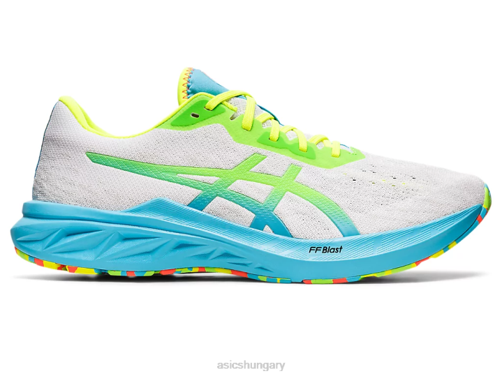 asics fehér/zöld gekkó magyarország N2T21738