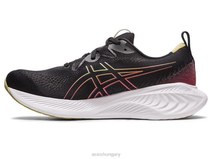 asics fekete/elektromos piros magyarország N2T2123