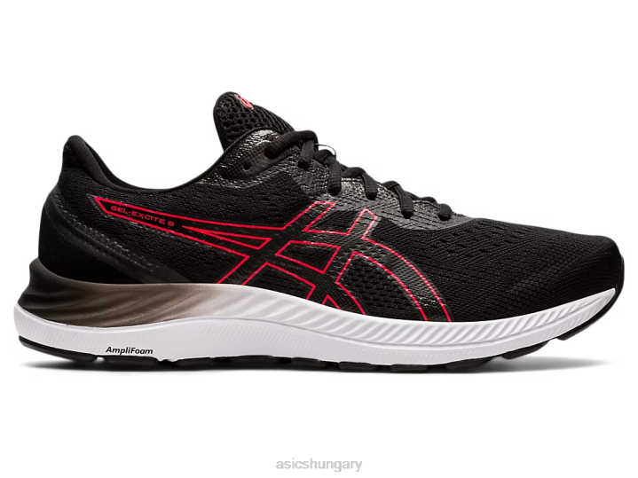 asics fekete/elektromos piros magyarország N2T21696