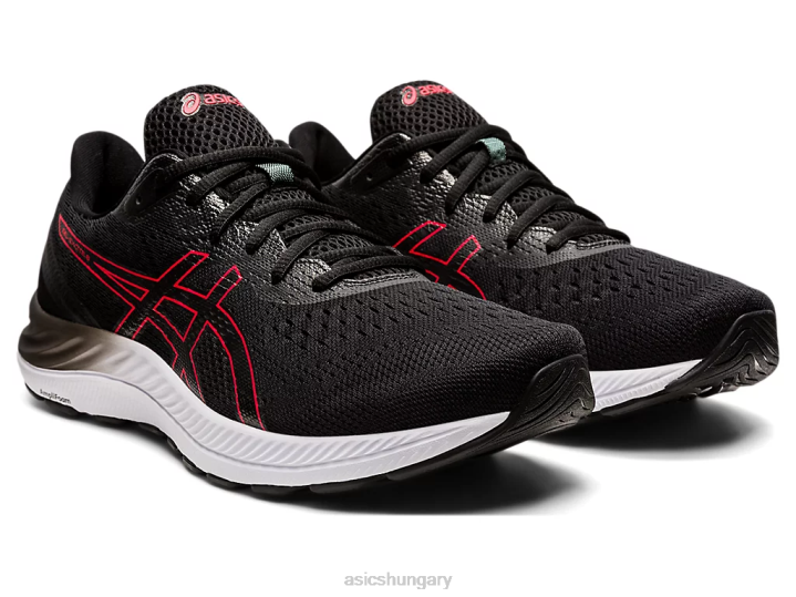 asics fekete/elektromos piros magyarország N2T21696