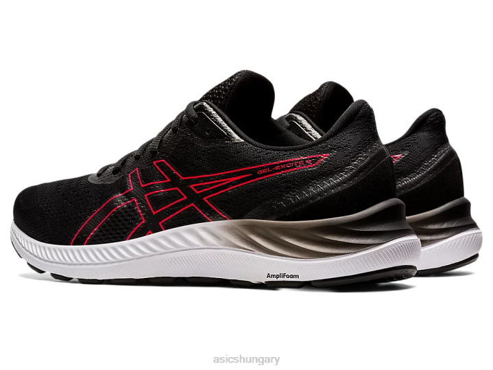 asics fekete/elektromos piros magyarország N2T21696