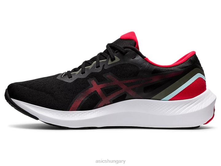 asics fekete/elektromos piros magyarország N2T21729