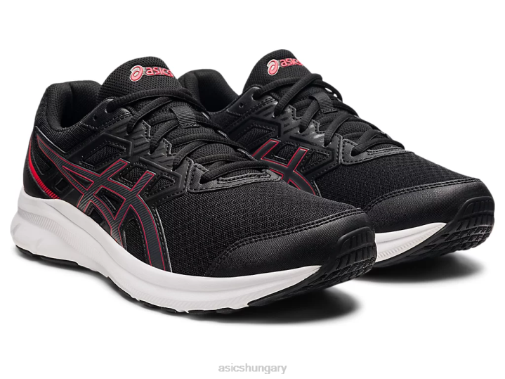 asics fekete/elektromos piros magyarország N2T21795