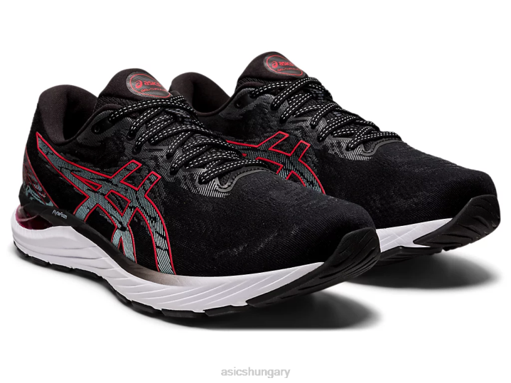 asics fekete/elektromos piros magyarország N2T21853