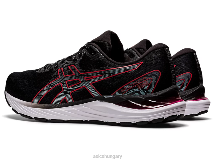 asics fekete/elektromos piros magyarország N2T21853