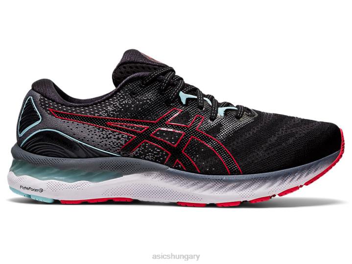 asics fekete/elektromos piros magyarország N2T21861