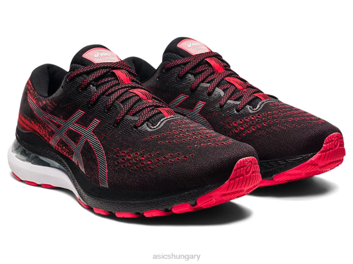 asics fekete/elektromos piros magyarország N2T21878