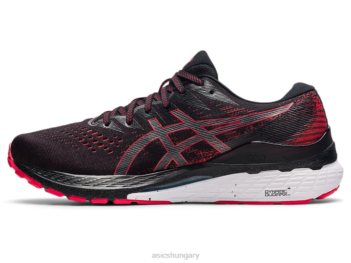 asics fekete/elektromos piros magyarország N2T21878