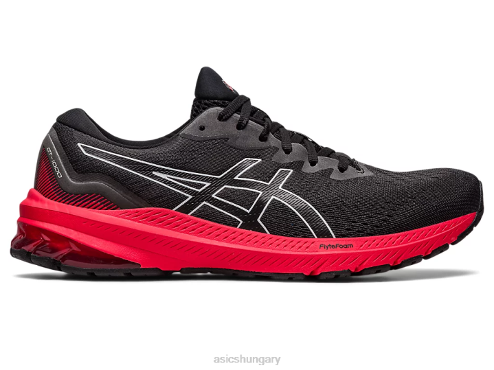 asics fekete/elektromos piros magyarország N2T2425