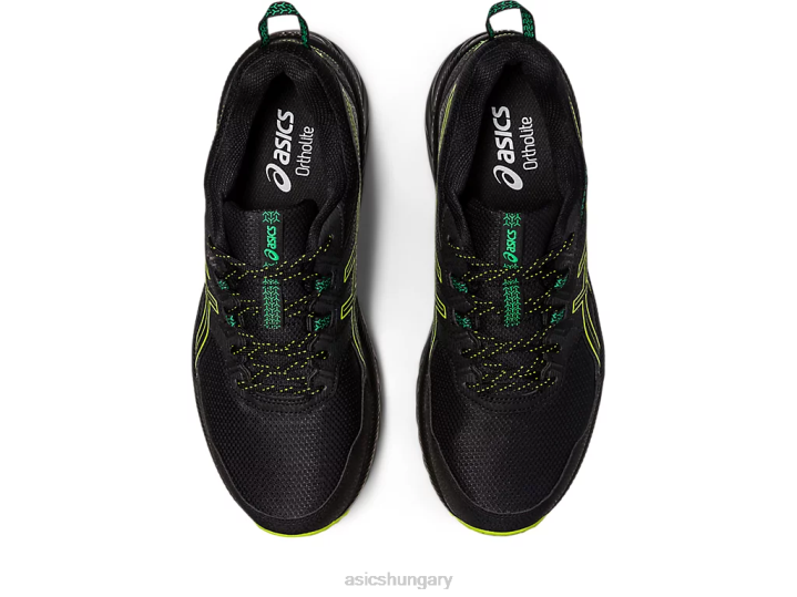 asics fekete/lime héja magyarország N2T2111