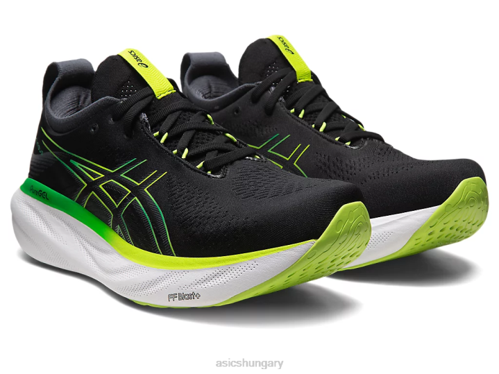 asics fekete/lime héja magyarország N2T2339