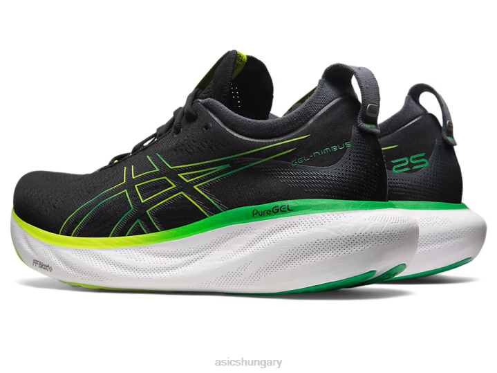 asics fekete/lime héja magyarország N2T2339