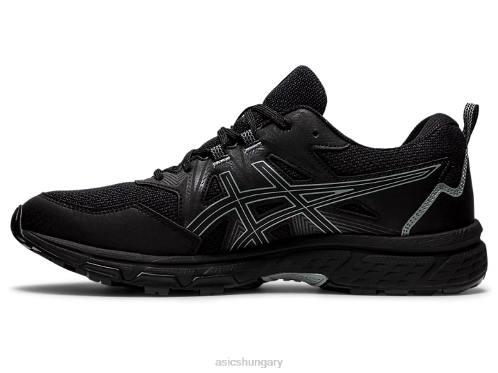 asics fekete magyarország N2T21847