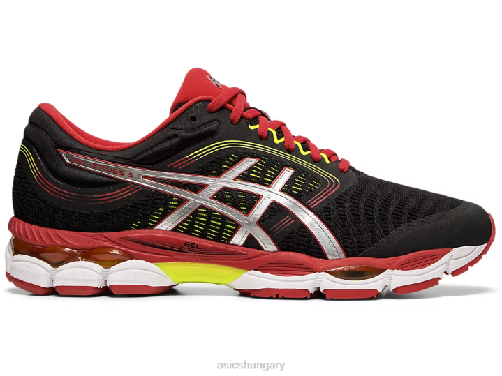 asics fekete/sebes piros magyarország N2T22103