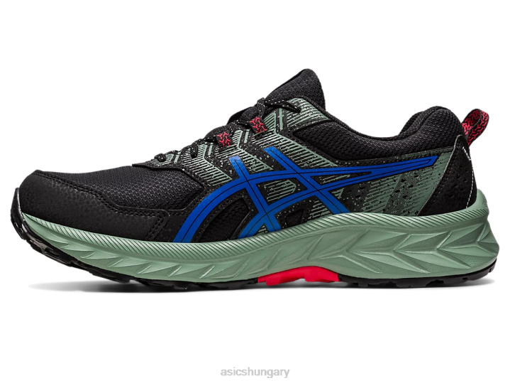 asics fekete/tonhal kék magyarország N2T280