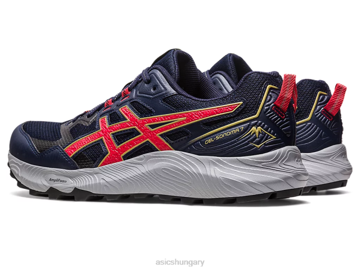 asics éjfél/elektromos piros magyarország N2T2116