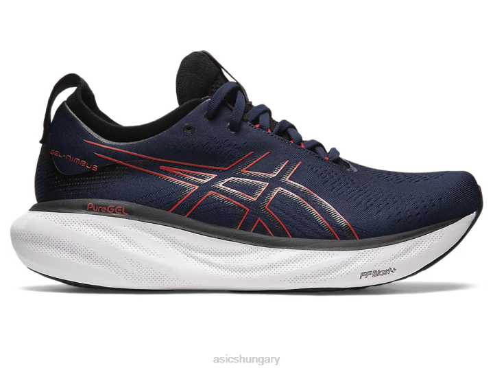 asics éjfél/elektromos piros magyarország N2T2333