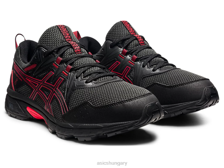 asics fekete/elektromos piros magyarország N2T21621