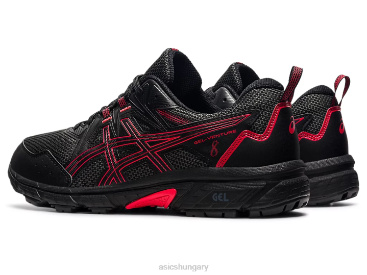 asics fekete/elektromos piros magyarország N2T21621