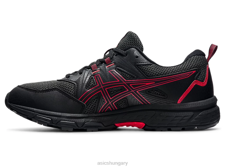 asics fekete/elektromos piros magyarország N2T21621