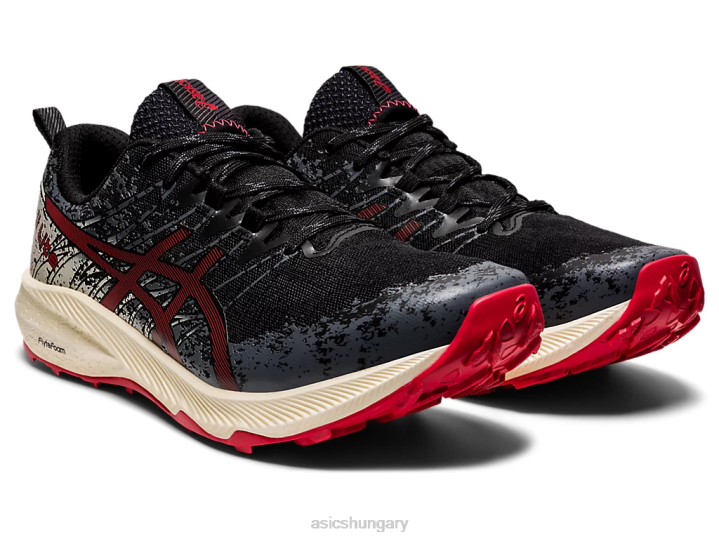 asics fekete/elektromos piros magyarország N2T21661