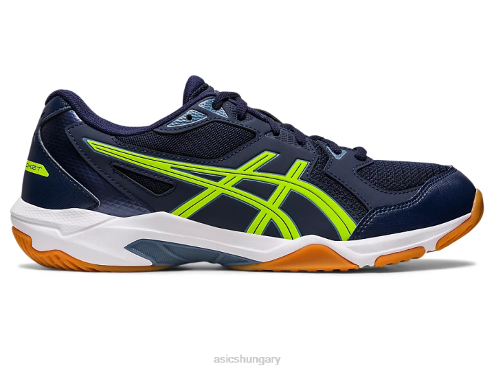 asics éjfél/veszélyzöld magyarország N2T2442