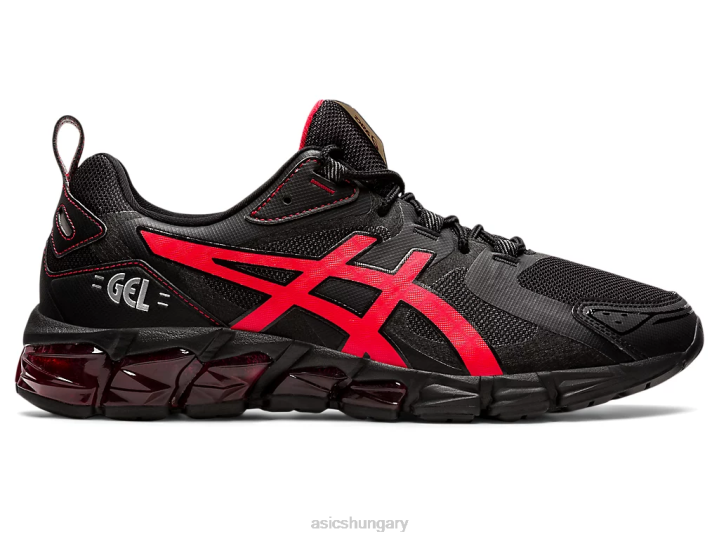 asics fekete/elektromos piros magyarország N2T21875