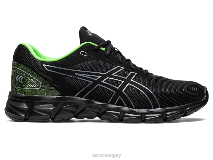 asics fekete/zöld gekkó magyarország N2T2260