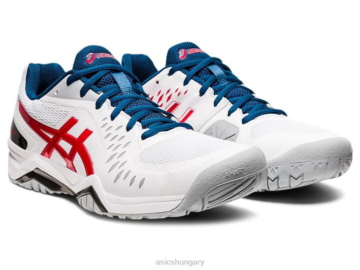 asics fehér/klasszikus piros magyarország N2T21949