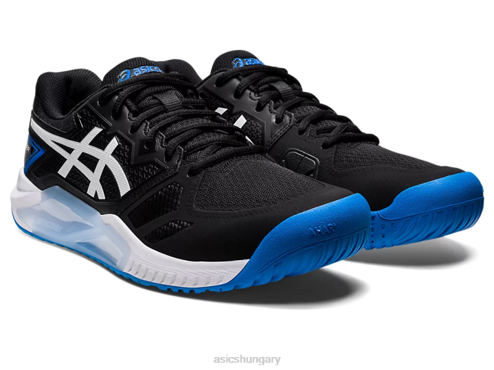 asics fekete/elektromos kék magyarország N2T21163