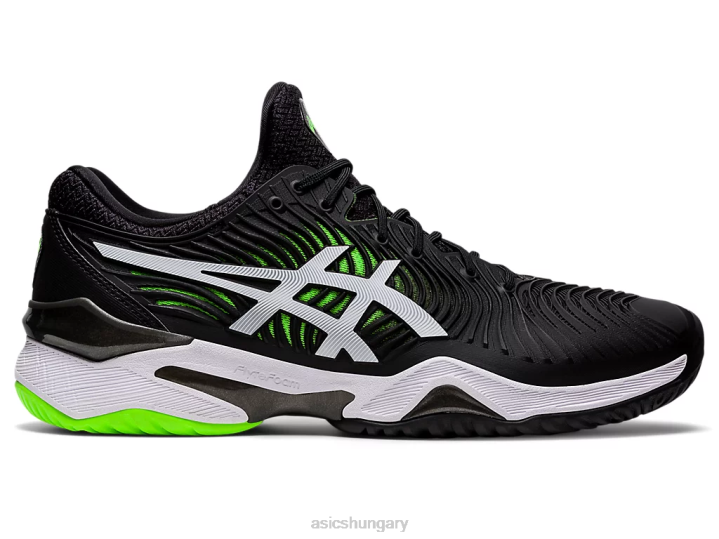 asics fekete/zöld gekkó magyarország N2T21166