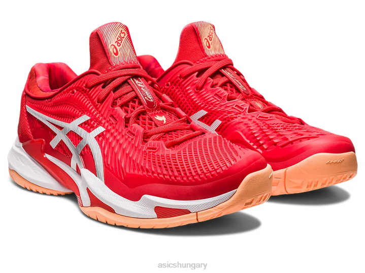 asics tűzpiros/fehér magyarország N2T263