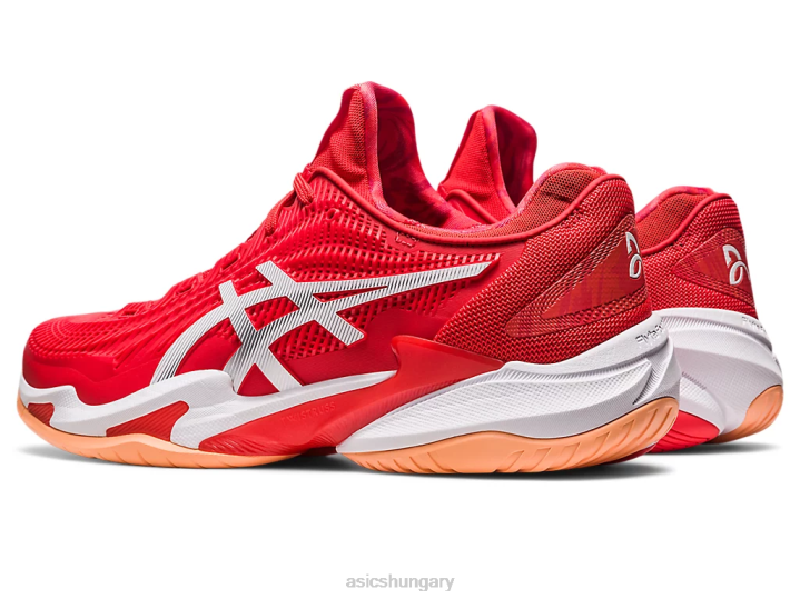 asics tűzpiros/fehér magyarország N2T263