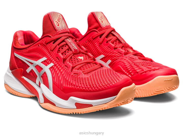 asics tűzpiros/fehér magyarország N2T274