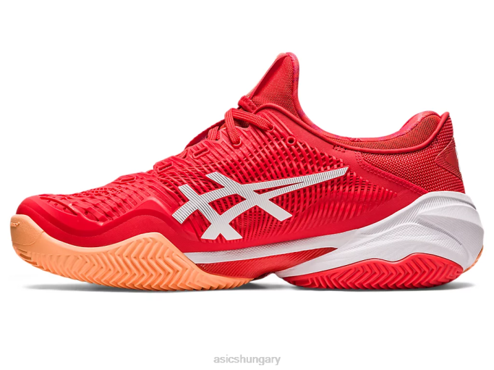 asics tűzpiros/fehér magyarország N2T274