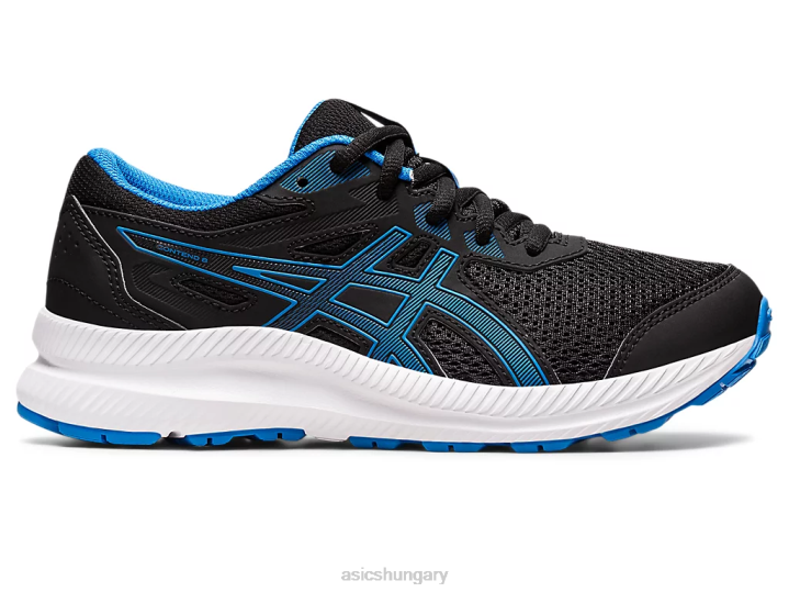 asics fekete/elektromos kék magyarország N2T24394