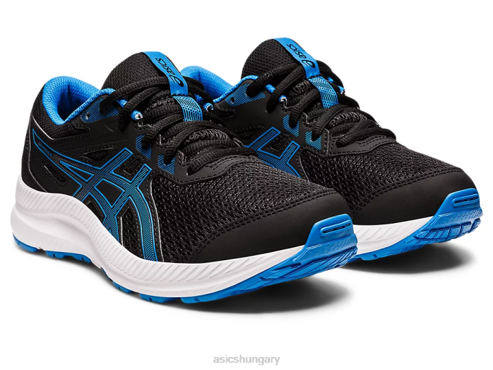 asics fekete/elektromos kék magyarország N2T24394