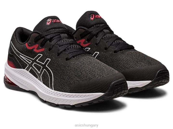 asics fekete/elektromos piros magyarország N2T24255