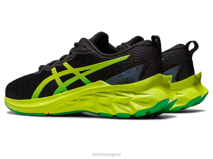 asics fekete/lime héja magyarország N2T24309