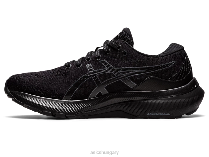 asics fekete magyarország N2T24334