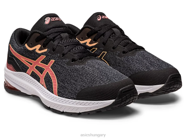 asics fekete/papaya magyarország N2T24292