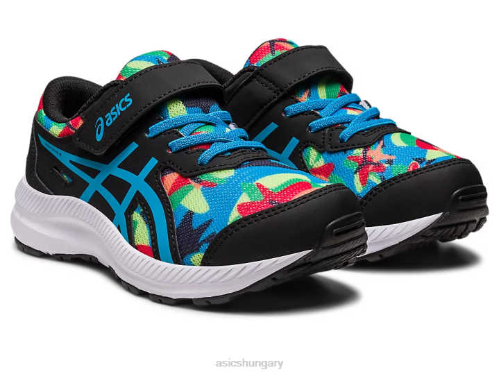 asics fekete/szigetkék magyarország N2T24247