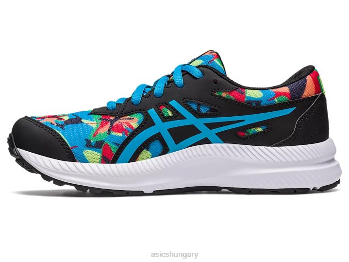 asics fekete/szigetkék magyarország N2T24256