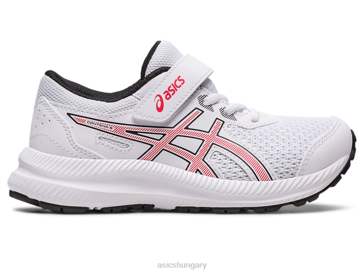 asics fehér/elektromos piros magyarország N2T24297